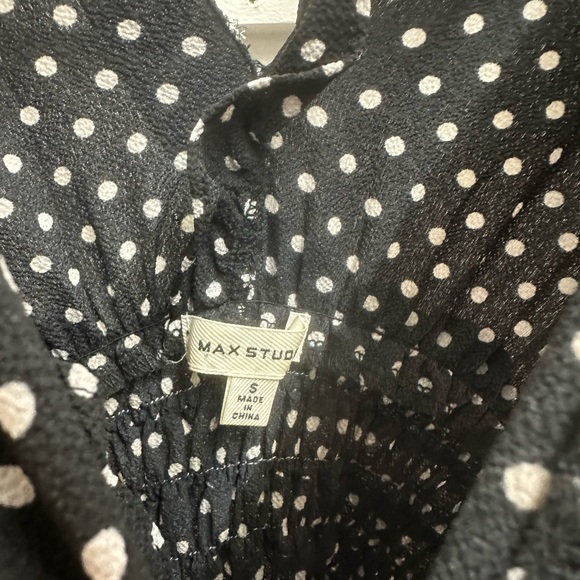 Max Studio crepe chiffon jumper - Picture 2 of 5